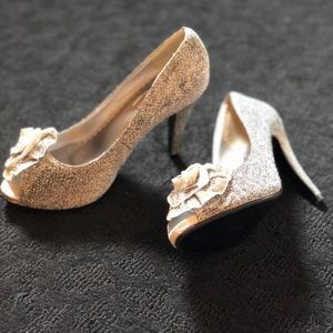Casandra silver heel - size 36 (6)